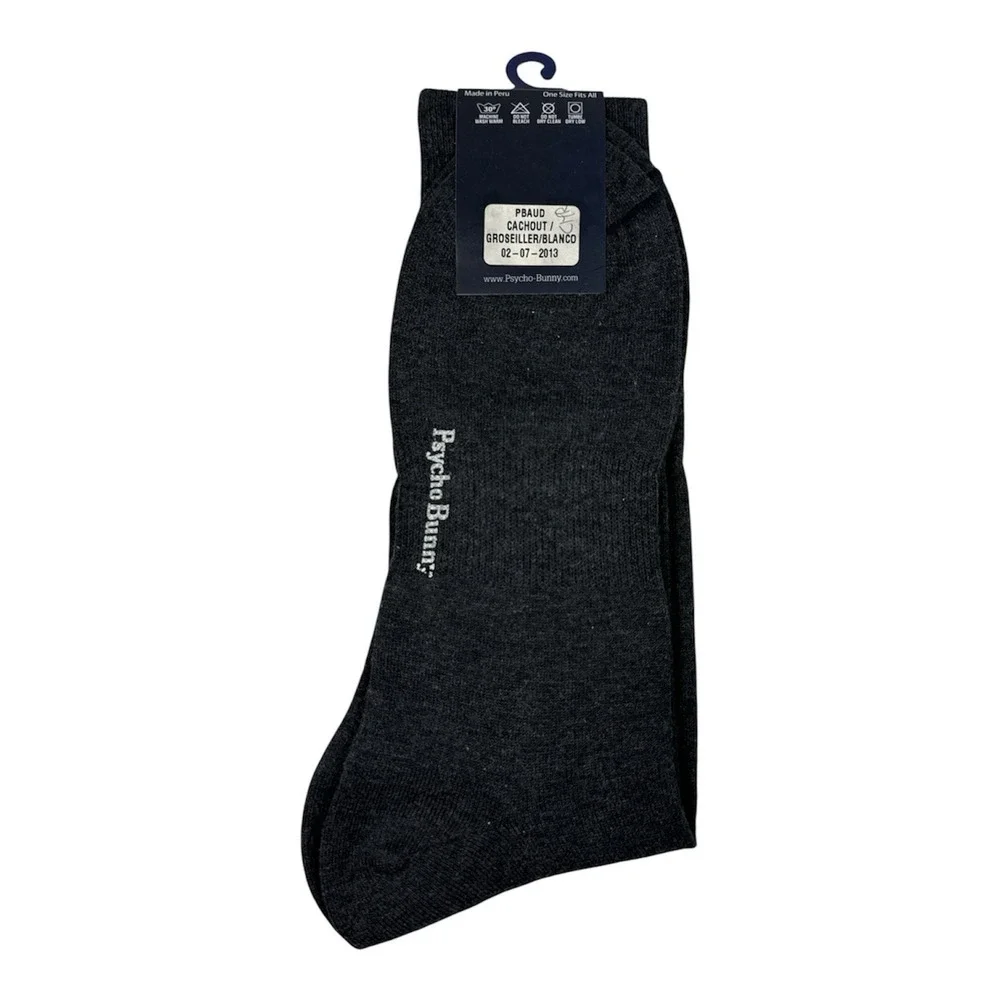 Psycho‎ Bunny By Robert Godley Socks  ONE SIZE